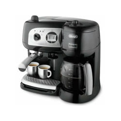 Delonghi - bco 264.1 - Combiné expresso cafetiere - Noir - Café moulu ou dosettes ese - Pompe 15 bars - 1750W