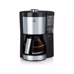 La cafetiere filtre MELITTA 1025-06 Look V Perfection - noir est équipée de l'AromaSelector® et de la protection 3-en-1 contr ...
