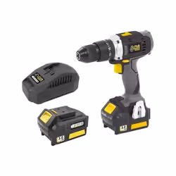 La perceuse visseuse sans fil FARTOOLS X-FIT XF-IMPACT est équipée d'une fonction percussion pour percer le béton. Elle est l ...