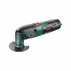 Polyvalent et maniable, cet outil multifonctions oscillant peut couper, scier, poncer, racler, fraiser, gratter et polir le b ...