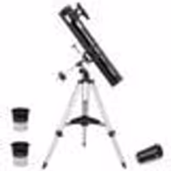 Télescope Omegon 114/900 + Monture Equatoriale Type A + Oculaires + Barlow