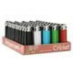 briquets mini colorés cricket par 50