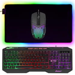 Pack Gamer Battle Royale 3 en 1 Clavier Souris Tapis Rétroéclairage RGB