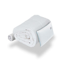 Ensemble 1 x Oreiller accueil mémoire de forme et couette et protège-matelas - 90x190cm