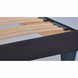 Maison Aubertin - Sommier en Kit 1 Place Tissu Gris 80x200 - Vue supplémentaire 4