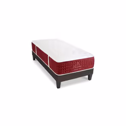 Ensemble Matelas Passion Ressorts ensachés Accueil mémoire et sommier en kit - 160 x 200 cm