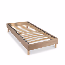 Sommier monolattes Blandice naturel - 80 x 200 cm - 80 x 200 cm