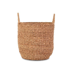 Panier jonc de mer naturel