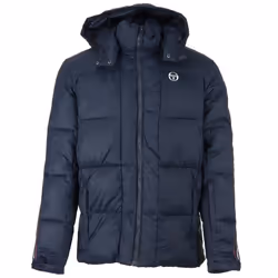 Doudoune Homme - Sergio Tacchini - Meridiano Jacket - Bleu - Manches longues