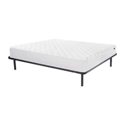 Ensemble 140 x 190 cm cadre à lattes + matelas mémoire de forme ép.15cm - PELOPS de YSMÉE