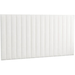Pascal Morabito - Panneaux muraux tête de lit - 220 cm - Tissu bouclette - Blanc - gonda de