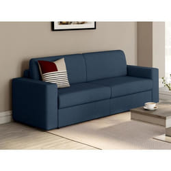 Vente-unique COGLIO lit sofa 3 siège(s) Bleu