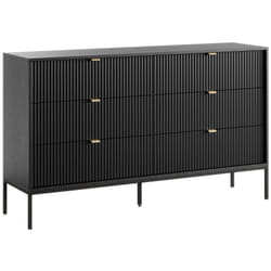 Commode 6 tiroirs - Noir - liouba de Pascal Morabito