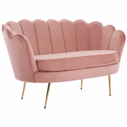 - Un design rétro dans l'air du temps Avec sa forme coquillage originale et tendance, les canapé et fauteuil DANDELION apport ...