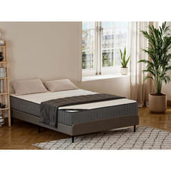 Matelas ressorts ensachés 7 zones et mousse haute résilience AUDACE de PALACIO - 26cm - Soutien équilibré
