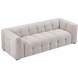 Prêt à profiter d'un canapé aussi design que confortable ? Le canapé DILOME au style art déco est un véritable bijou pour vot ...