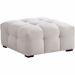 Envie d'une note art déco dans votre salon ? Les canapé d'angle et pouf DILOME sauront vous convaincre. Dotés d'un revêtement ...