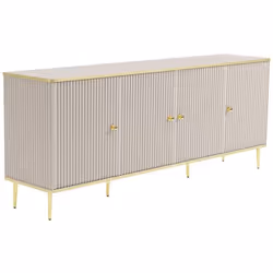 Les meubles de la collection SINEAD sont parfait pour créer une ambiance sobre et distinguée dans votre séjour. La façade tou ...