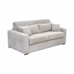 Vente-unique Mondovi lit sofa 4 siège(s) Beige - Vue supplémentaire 2