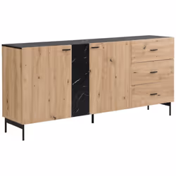 Avec le buffet LIOMENA, vous n'aurez plus à choisir entre sobriété et modernité ! En effet, sa combinaison de bois naturel et ...