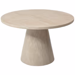 La table à manger LARIOZA est une pièce assurément tendance de par son design minimaliste et son effet travertin, apportant u ...