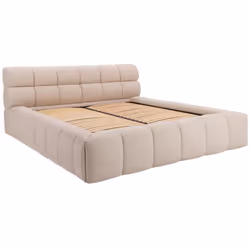 Par son look singulier, le lit coffre FORVIK apportera du peps à votre intérieur. Ce lit est également équipé d'un sommier co ...