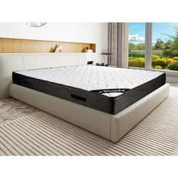Matelas 160 x 200 cm ressorts ensachés 7 zones et mémoire de forme ép.24cm - MERISI de YSMÉE