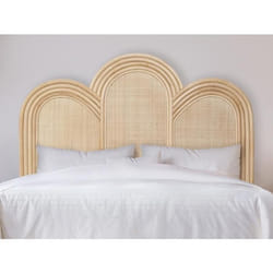 Tête de lit 140 cm - Rotin - Naturel - JAKOBIA