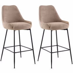 TOYBA offre une assise recouverte de tissu bouclette très résistant et doux au toucher. En plus d’être tendance, cette matièr ...