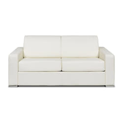 Vente-unique Calito lit sofa 3 siège(s) Blanc