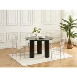 Lot de 2 chaises en polycarbonate - Cristal - AMBELON