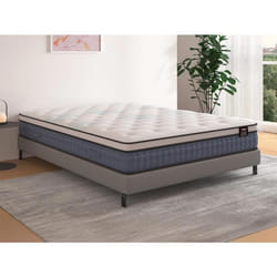 Matelas 180 x 200 cm ressorts ensachés 7 zones et gel à mémoire de forme ép.23cm - VARNO de YSMÉE