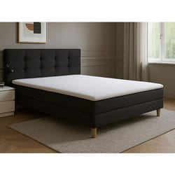 Surmatelas 160 X 200 Cm Mousse Déhoussable Coutil Bambou Ép.5cm - Koraga De Ysmée