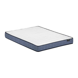 Ensemble 160 X 200 Cm Sommier Tapissier + Matelas Ressorts Ensachés Ép.19cm - Dayni De Ysmée