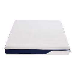 Ensemble 180 X 200 Cm Sommier Coffre Blanc + Matelas Mousse Hd 7 Zones Et Accueil Gel À Mémoire De Forme Déhoussable Ép.22cm - Fagani De Ysmée - Vue supplémentaire 2