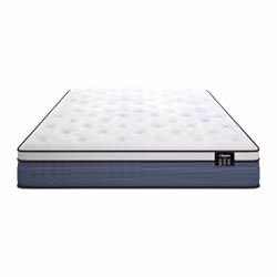 Ensemble 160 X 200 Cm Sommier Tapissier + Matelas Ressorts Ensachés 7 Zones Et Accueil Gel À Mémoire De Forme Ép.23cm - Varno De Ysmée - Vue supplémentaire 2