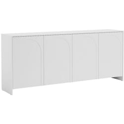 Buffet avec 4 portes - Blanc - NALYRA de Maison Céphy