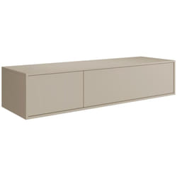 Meuble sous vasque suspendu - Coloris beige - L150 cm - ISAURE II