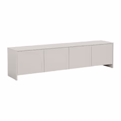 Meuble TV avec 4 portes - Beige - NALYRA de Maison Céphy - Vue supplémentaire 2