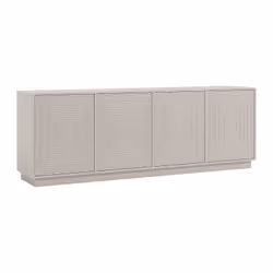 Buffet Avec 4 Portes En Mdf - Beige - Mezulia - Vue supplémentaire 2