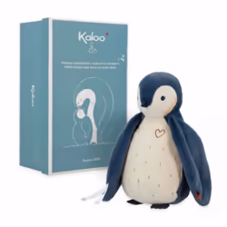 Peluche - KALOO - K212001 - Enregistreur bruits blancs - 25 cm - Mixte - Bleu