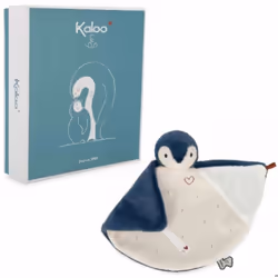 Kaloo - K212003 - Doudou manchot - bleu - Kaloo