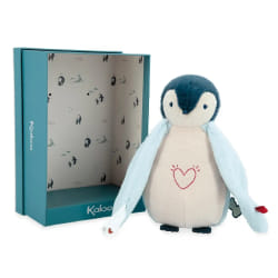 Kaloo Peluche veilleuse Manchot bleu