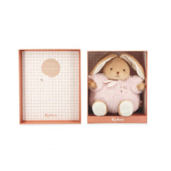 Patapouf Lapin Rose - 17 cm