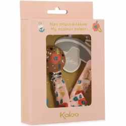 Attache Tétine Coquelicot
