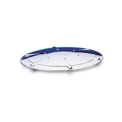 Capot de bonde de douche chromé pour model twisto Wirquin