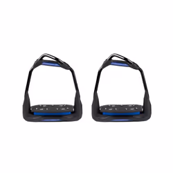 Étriers équitation Freejump Air’s Full Black (plancher 10° œil 30°)
