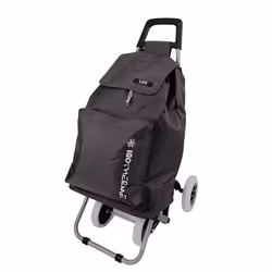 Charriot de Course 4 Roues Caddie marché Poussette Pliable Grosse contenance