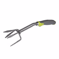 Griffe 4 dents BMI à Fleur en acier avec revêtement antirouille et manche ergonomique bimatière Soft Touch jardinage