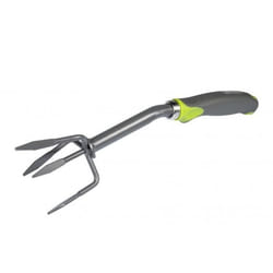 Griffe 4 dents BMI à Fleur en acier avec revêtement antirouille et manche ergonomique bimatière Soft Touch jardinage